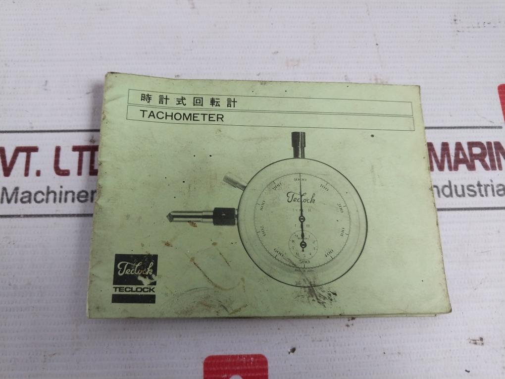 Teclock Hand Tachometer Type: H 100-1000 0-5Mm 0.01Mm