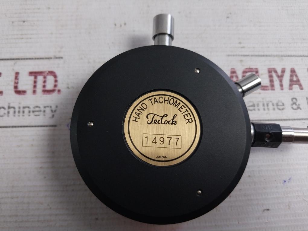 Teclock Hand Tachometer Type: H 100-1000 0-5Mm 0.01Mm