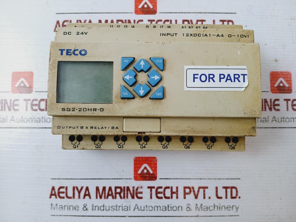 Teco Electric Sg2-20Hr-d Programmable Logic Controller