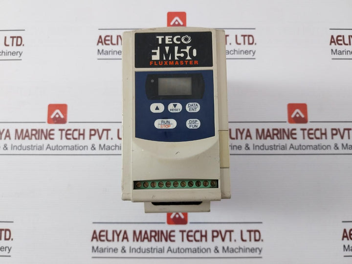Teco Fm50-201-c Fluxmaster Ac Drive Inverter 200–240V Ac 50/60 Hz 9.4A