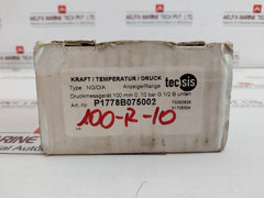 Tecsis Ng/Dia Pressure Gauge 0 To 10 Bar 100 Mm