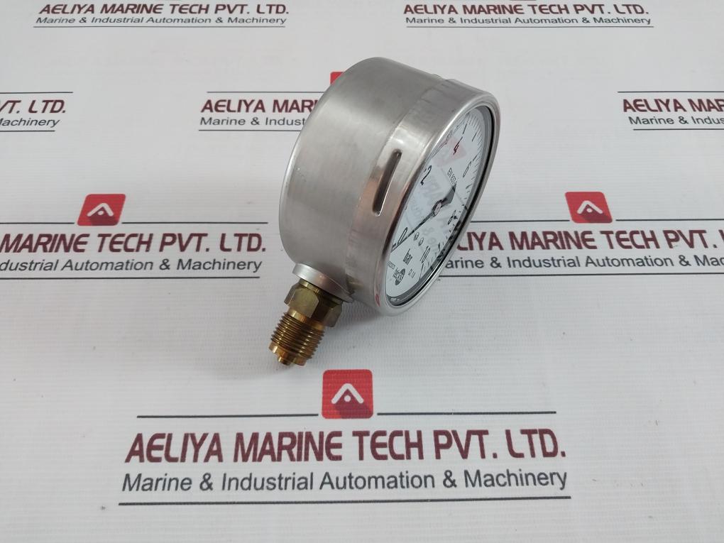 Tecsis Ng/Dia Pressure Gauge 0 To 10 Bar 100 Mm