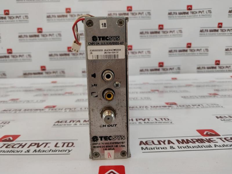 Tecsys Ts 3300 S Power Supply Slim 18 Vdc For Modulator & Converter System