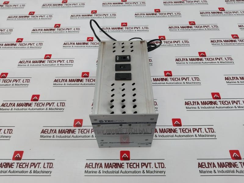 Tecsys Ts 3300 S Power Supply Slim 18 Vdc For Modulator & Converter System