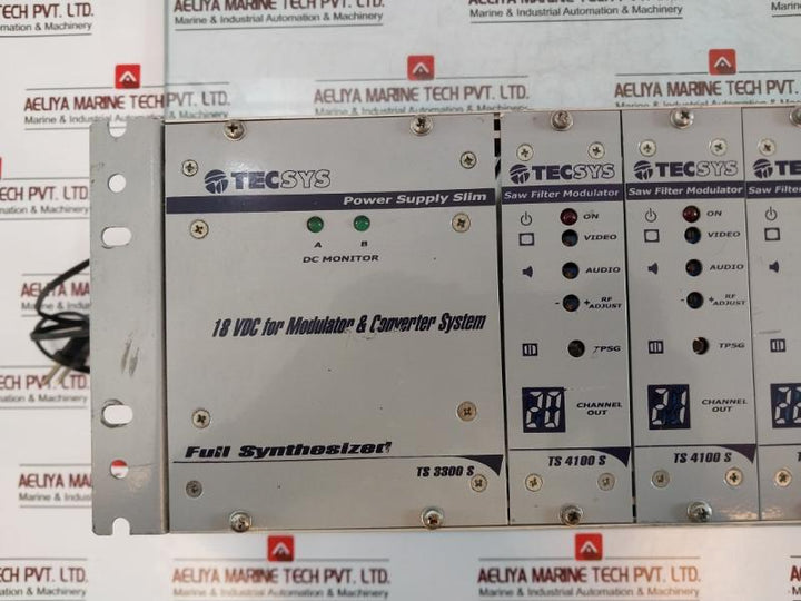 Tecsys Ts 3300 S Power Supply Slim 18 Vdc For Modulator & Converter System