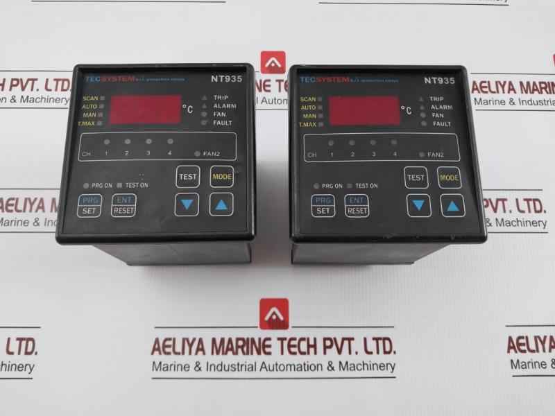 Tecsystem 24-240Vac-dc Part No Nt935 Electronic Temperature Protection Relay
