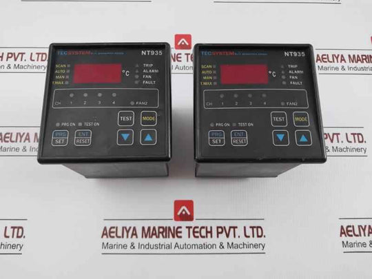 Tecsystem 24-240Vac-dc Part No Nt935 Electronic Temperature Protection Relay