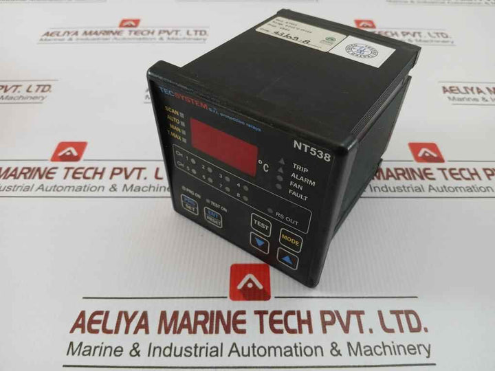 Tecsystem Protection Relay 50-60Hz Nt538