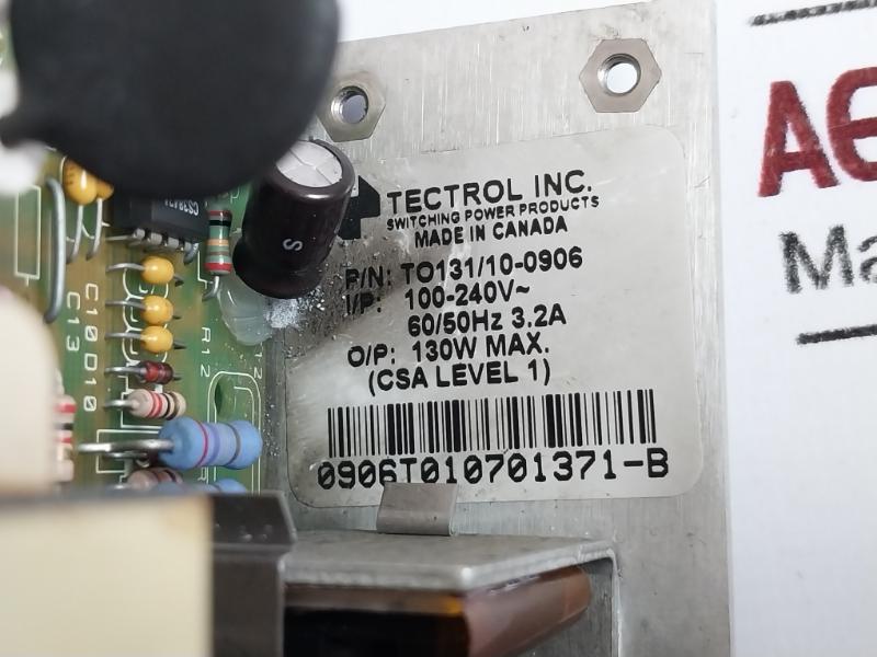 Tectrol To131/10-0906 Power Supply Unit 100-240V~ 50/60Hz 3.2A&nbsp;