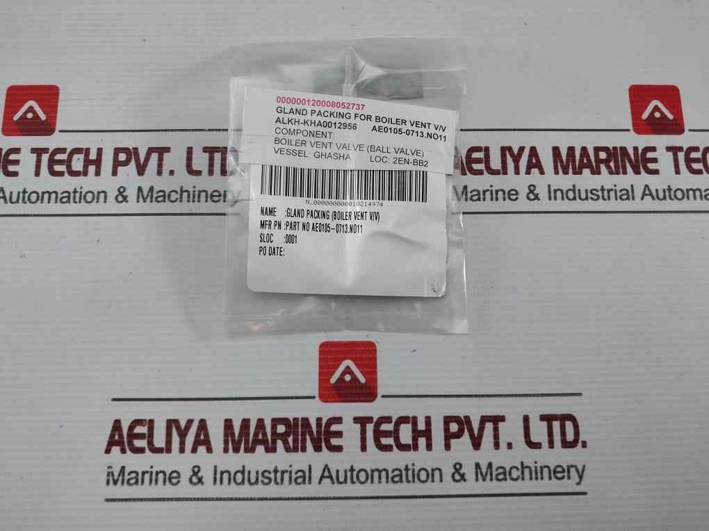 Teflon Ae0105-0713.N07 Seat Gland Steam Thrust Bearing Kit For Boiler Vent V/V