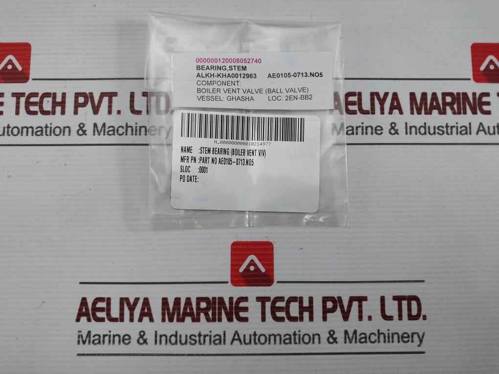 Teflon Ae0105-0713.N07 Seat Gland Steam Thrust Bearing Kit For Boiler Vent V/V