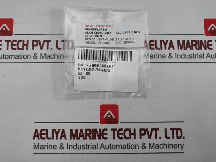 Teflon Ae0105-0713.N07 Seat Gland Steam Thrust Bearing Kit For Boiler Vent V/V