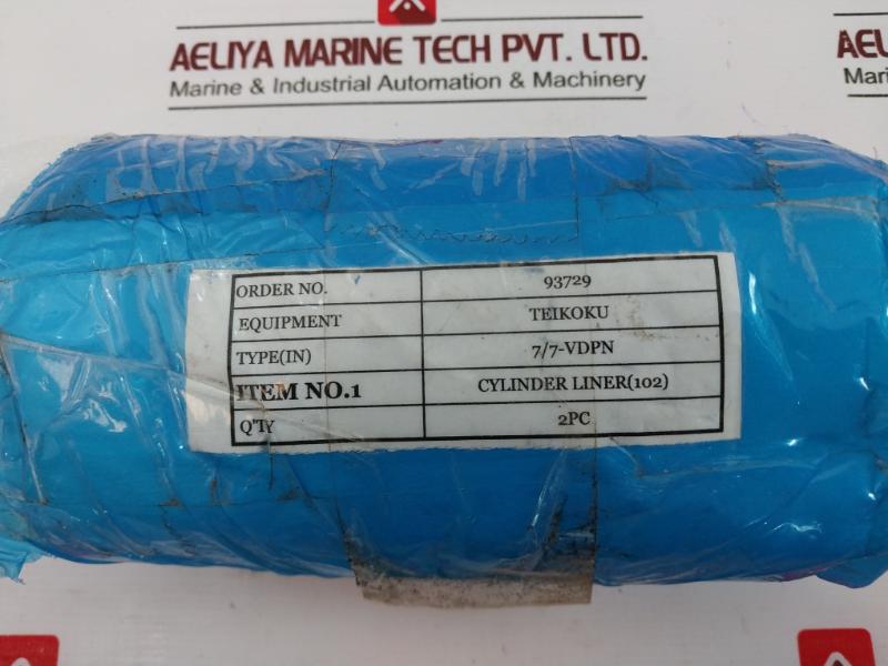 Teikoku 7/7-vdpn Mechanical Component Cylinder Liner (102) 93729