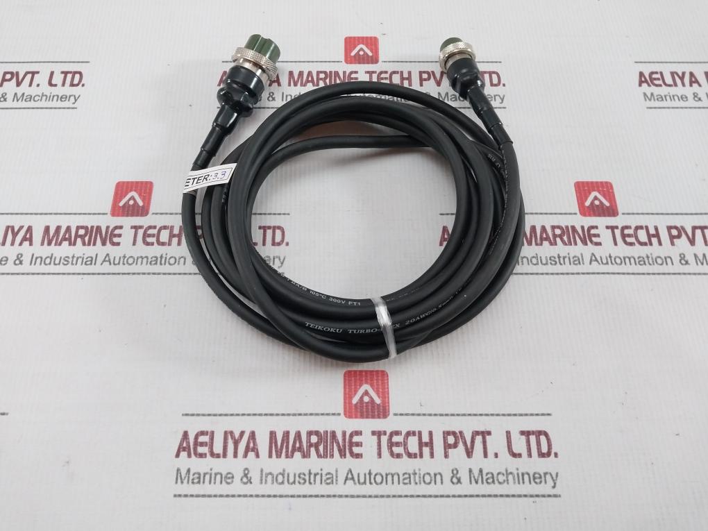 Teikoku 20Awg Cable With Aviation-style Connector 3.3 Meter