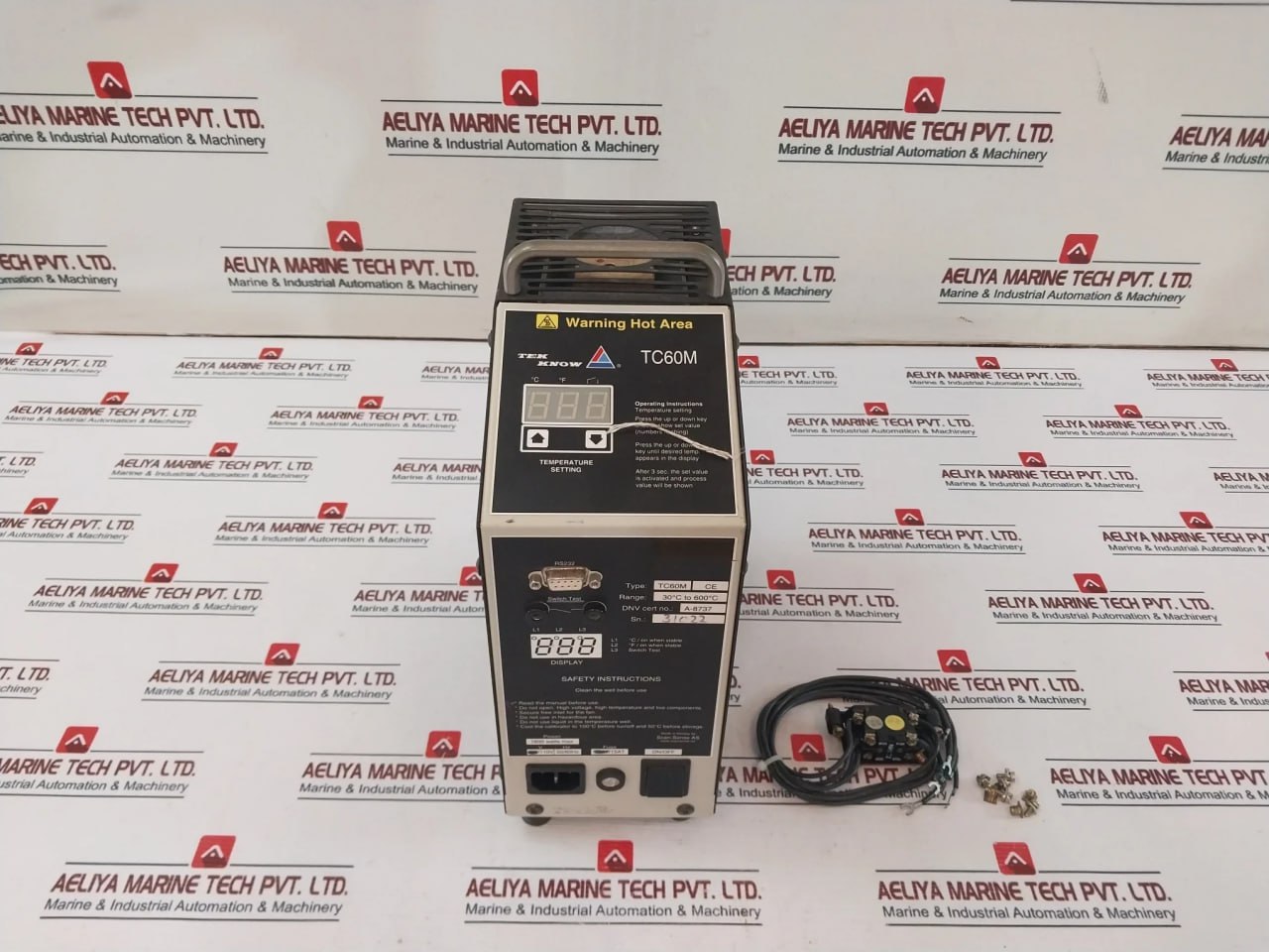 Tek Know Tc60M Temperature Calibrator 30°C To 600°C 50/60 Hz Nhi 22 110V 1600 Watt