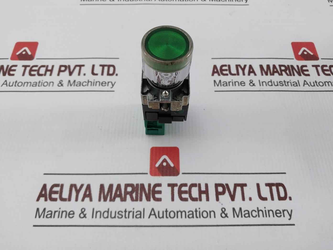 Teknic 2Lhlr 240 Ac Green Push Button 500V 10A