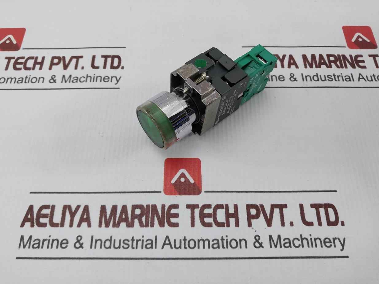 Teknic 2Lhlr 240 Ac Green Push Button 500V 10A