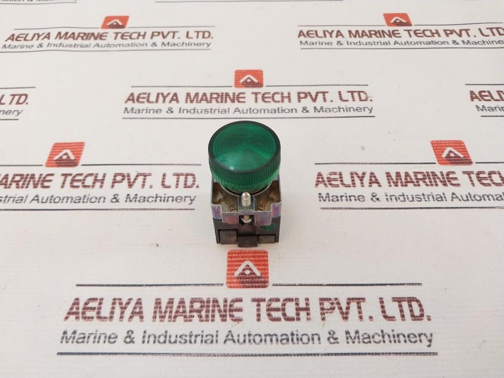 Lot of 3X TEKNIC 2 LHLR 240 AC Green LED Indicator Lamp Push Button