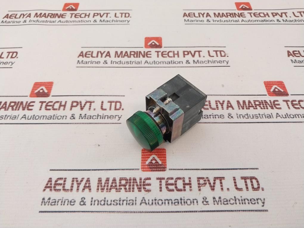 Lot of 3X TEKNIC 2 LHLR 240 AC Green LED Indicator Lamp Push Button