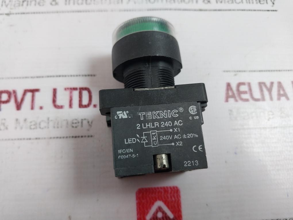 Teknic 2Lhlr 240Ac Illuminated Pushbutton 2213