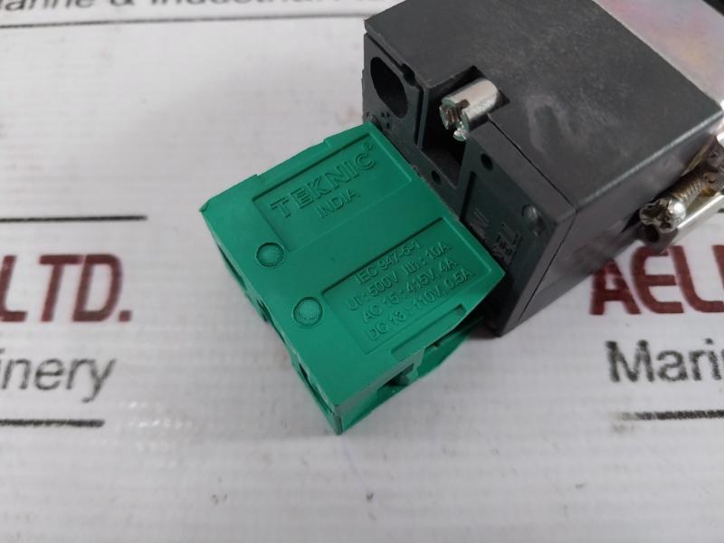 Teknic 2 Lhlr 24 Ac/Dc Push Button Switch 24V 4A Iec/En 60947-5-1, A600 Q600