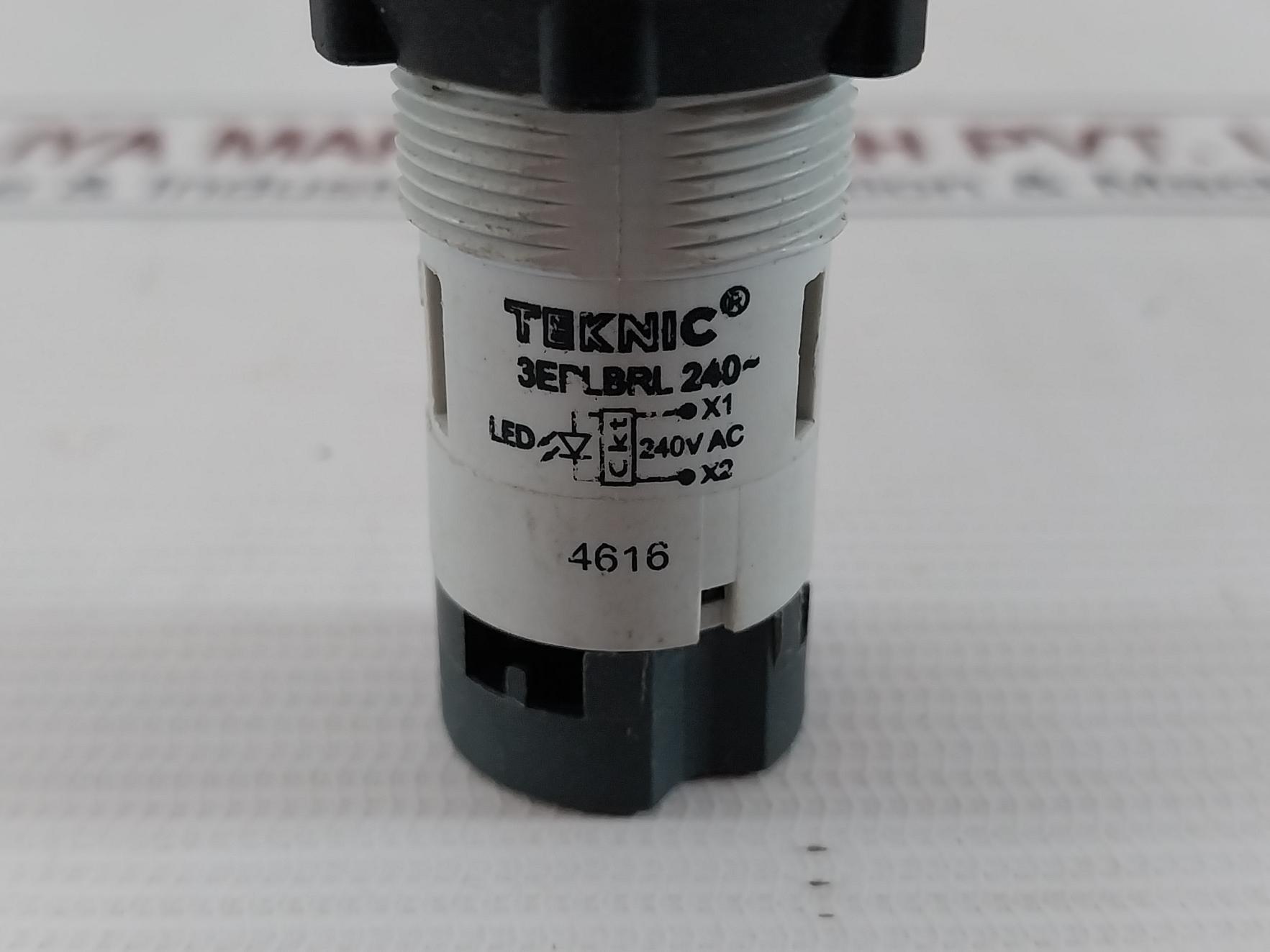 Teknic 3Eplbrl Led Green Pilot Light 240Vac