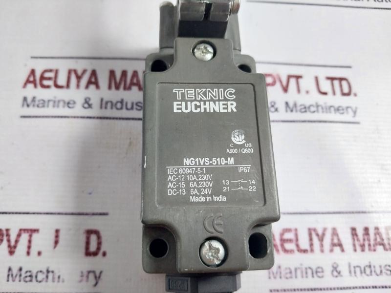 Teknic Euchner Ng1Vs-510-m Limit Switch Make Iec 60947-5-1