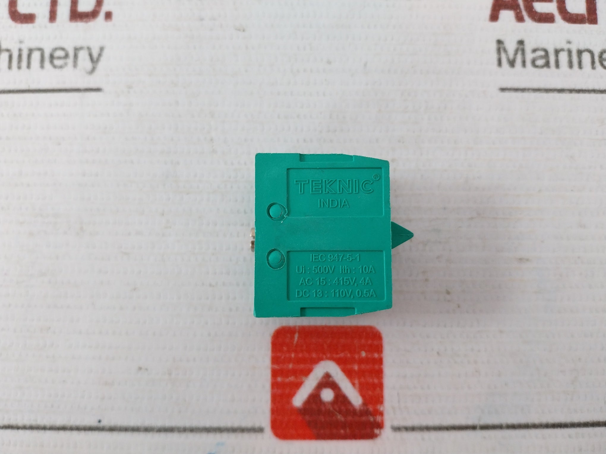 Lot Of 5X Teknic S1 Push Button Contact Block 500V 10A A600 Q600