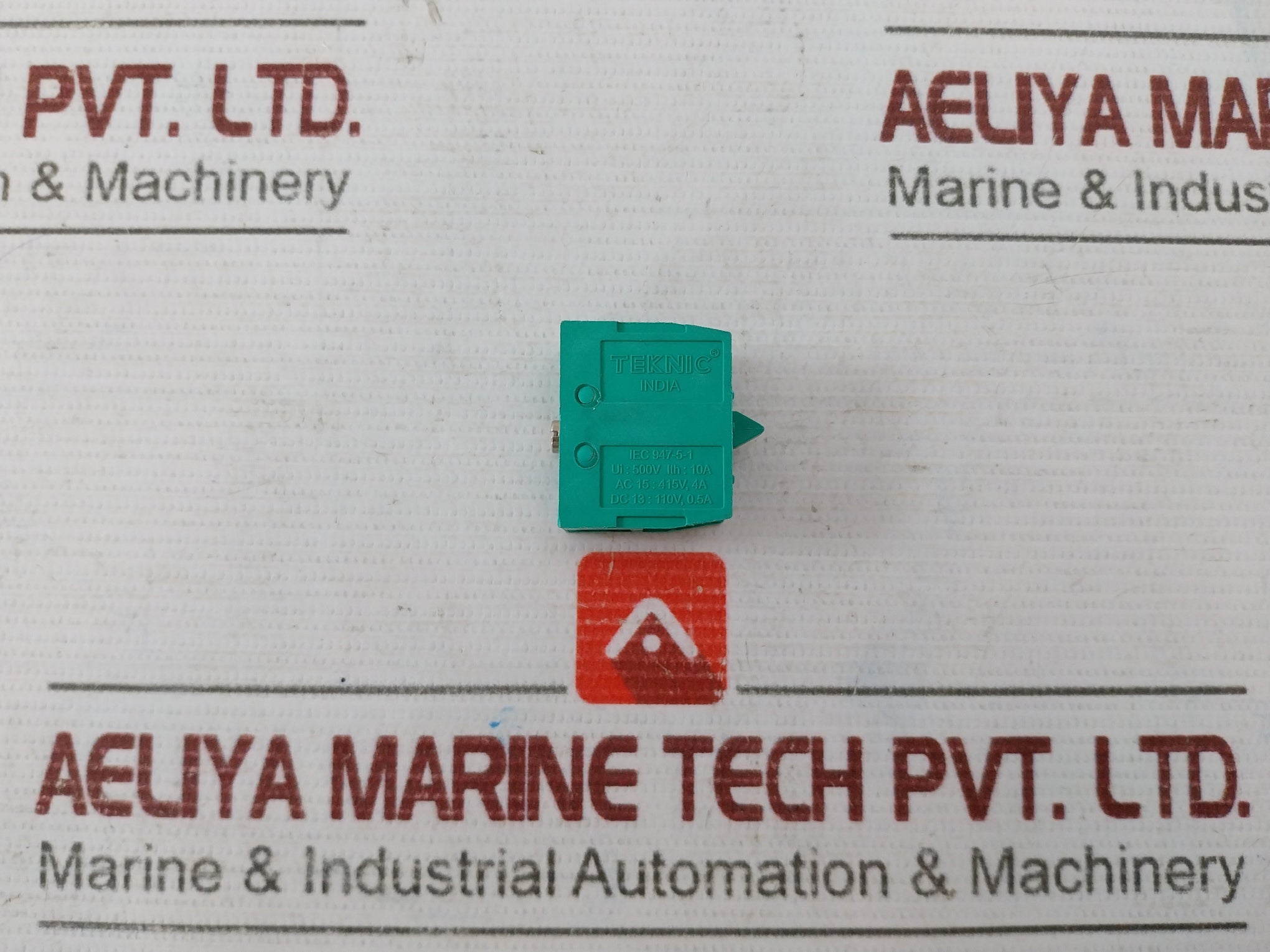 Lot Of 5X Teknic S1 Push Button Contact Block 500V 10A A600 Q600