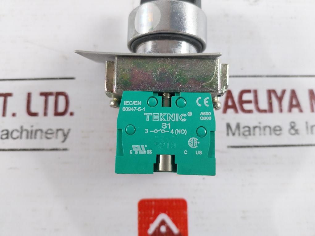 Teknic S1 Push Button Contact Block Unit 5210 Iec/En 60947-5-1