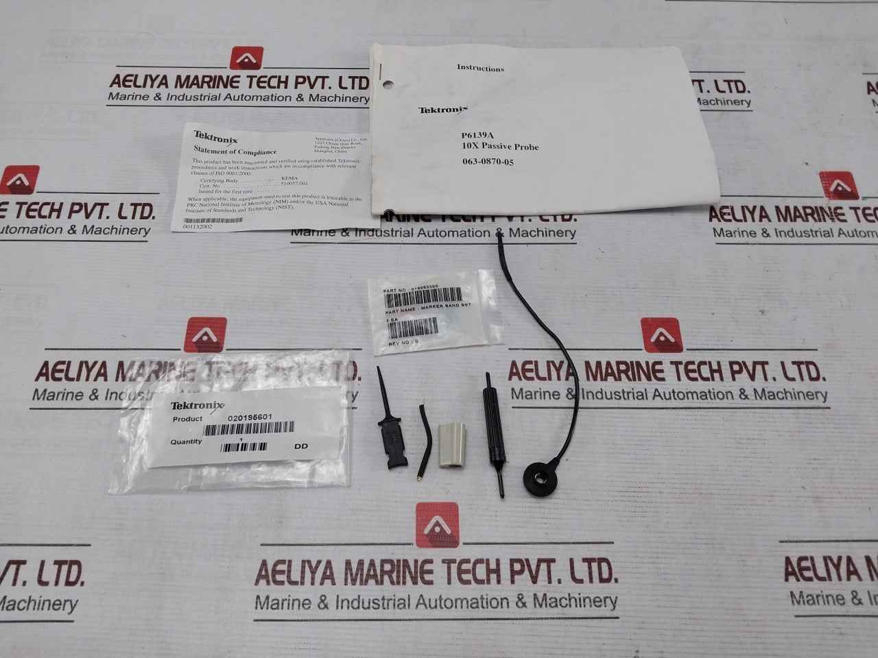 Tektronix 020195601 Marker Band Set For P6139A 10X Passive Probe 30.0V