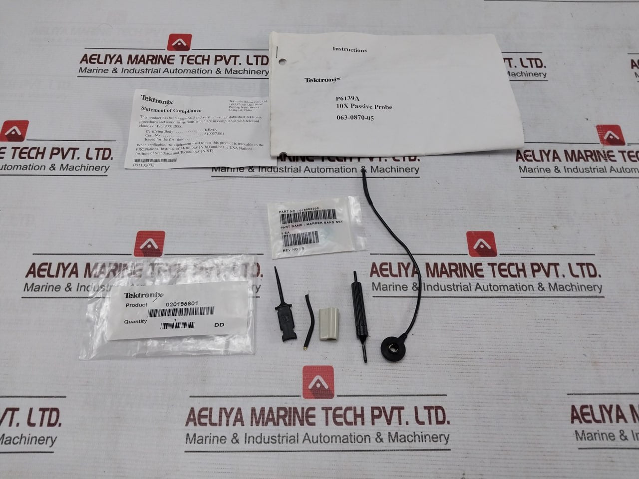 Tektronix 020195601 Marker Band Set For P6139A 10X Passive Probe 30.0V