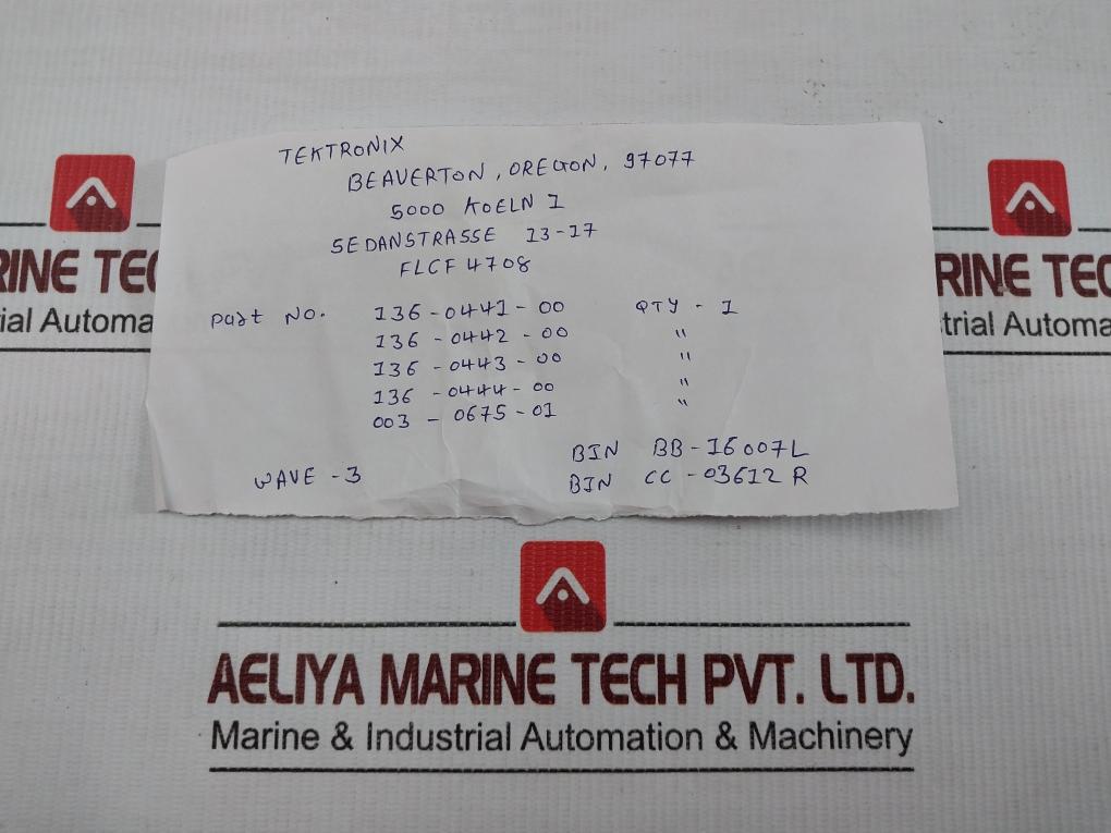 Service Spare Parts Kit 136-0441-00 Tektronix
