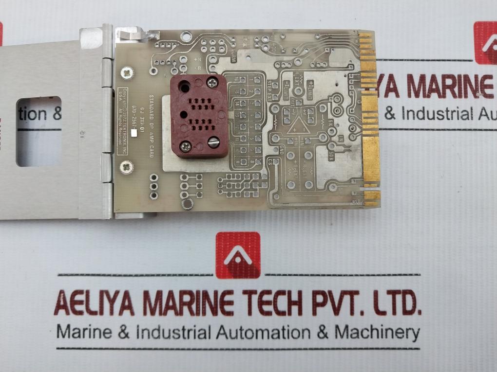 Tektronix Operational Amplifier Pcb Module 670-2567