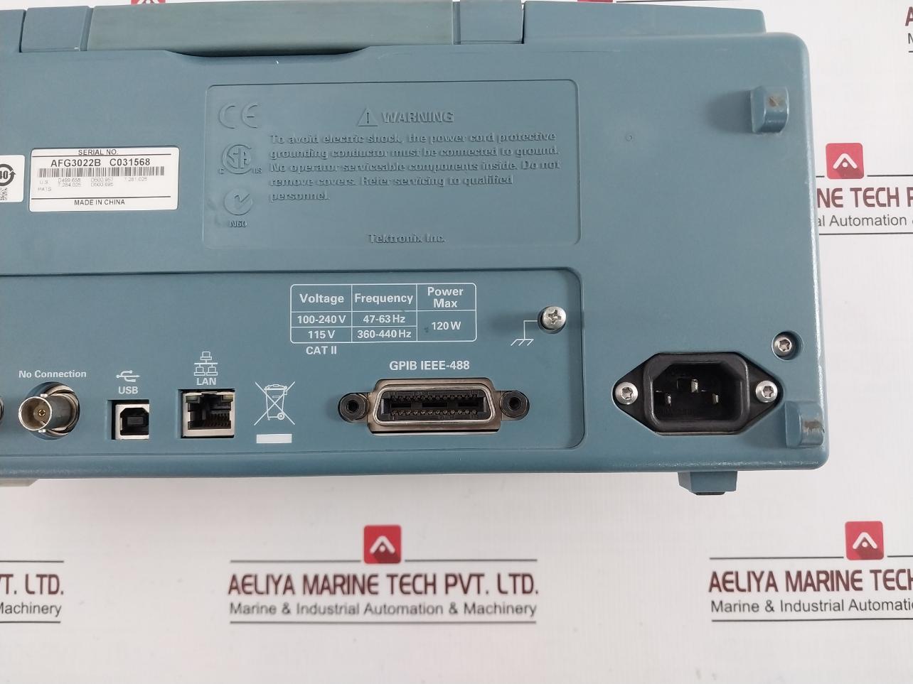 Tektronix Afg3022B Dual Channel Arbitrary/Function Generator 25 Mhz