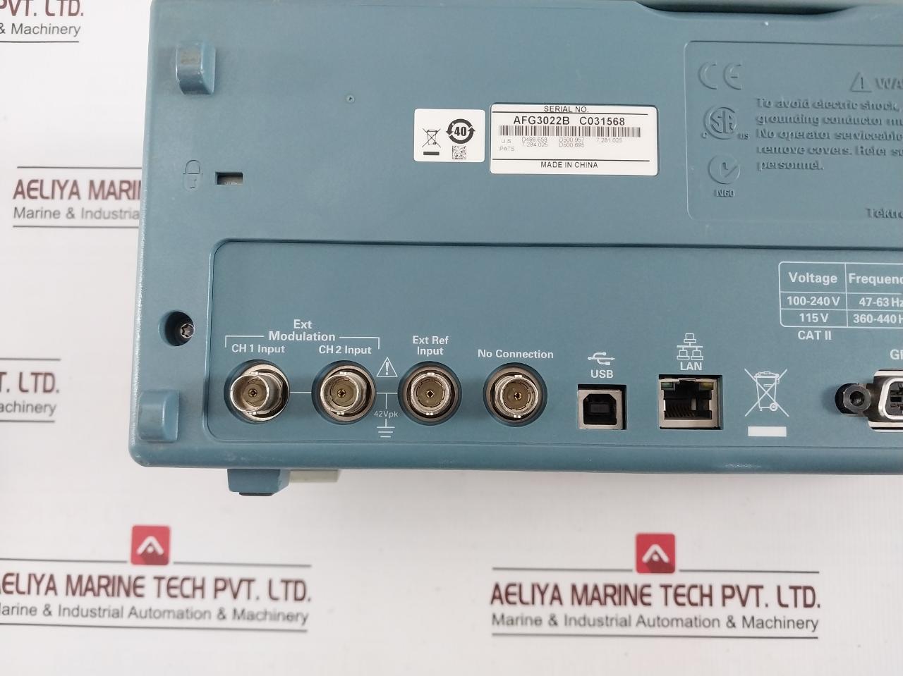 Tektronix Afg3022B Dual Channel Arbitrary/Function Generator 25 Mhz