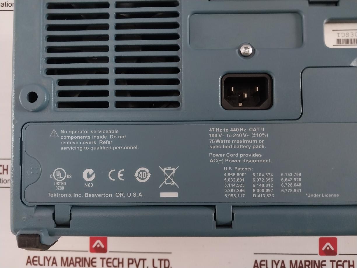 Tektronix Tds 3032C Digital Phosphor Oscilloscope 300 Mhz 75W