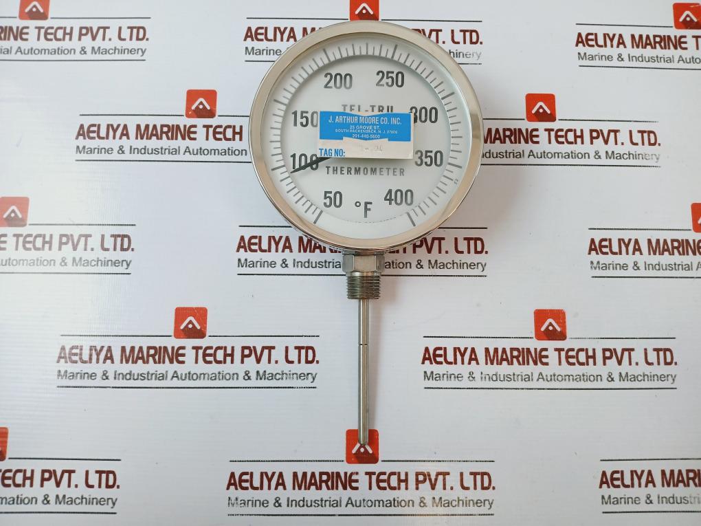 Tel-tru 10374-t-101 Thermometer 50-400?f