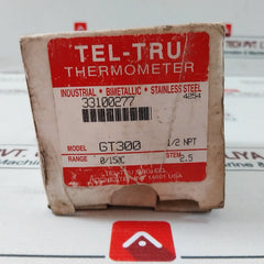 Tel-ttel-tru Gt300 Analog Dial Thermometer 0-150°C