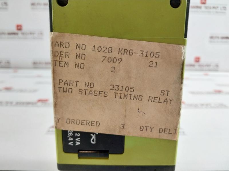 Tele 4105-220 Time Delay Relay 5A 23105 St