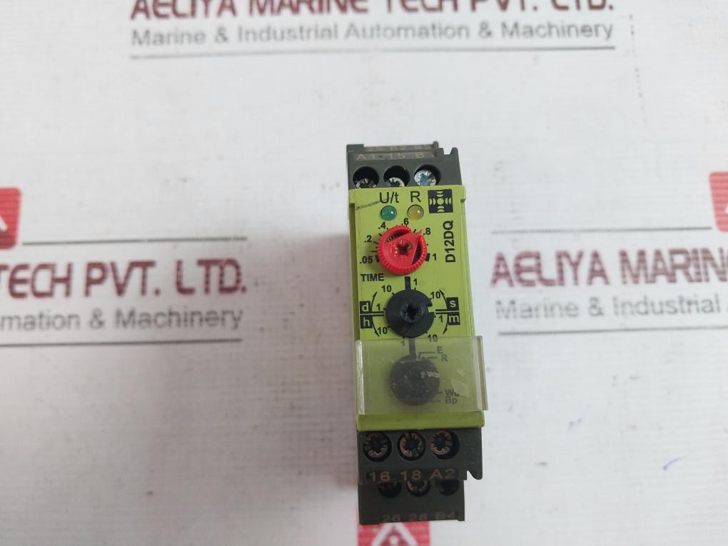 Tele D12Dq Timer Relay 5A 250V 1250Va 110-240V 24V 05-1 0,5Nm Igr. C/250