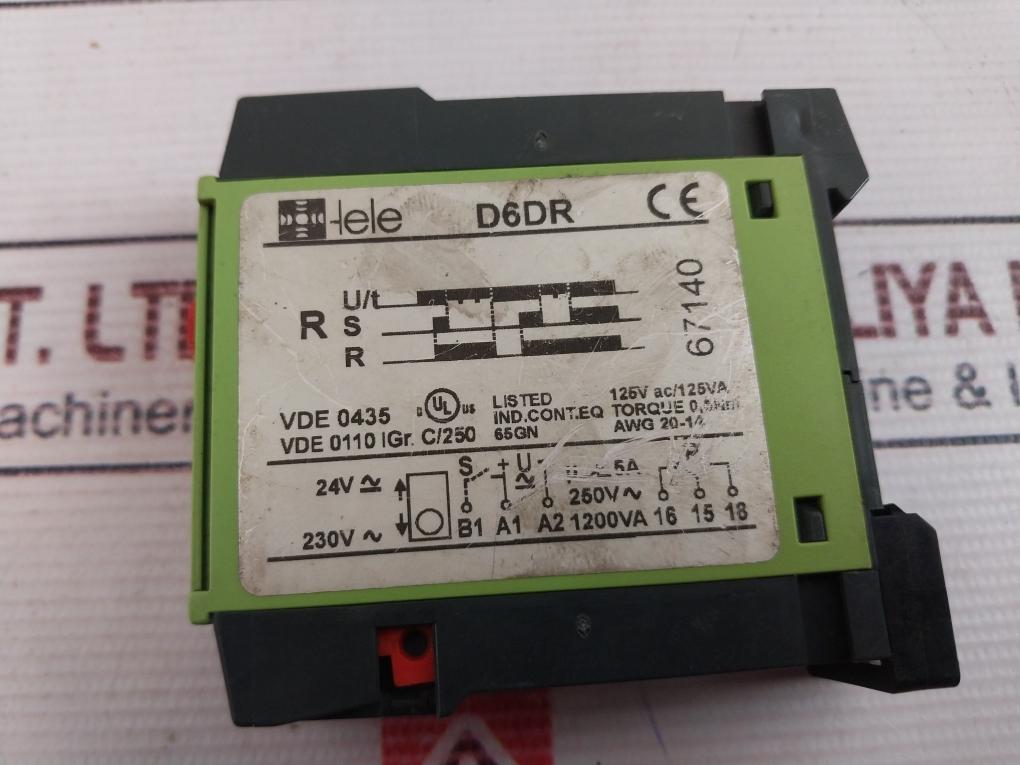 Tele D6Dr Time Relay 5A 250V~