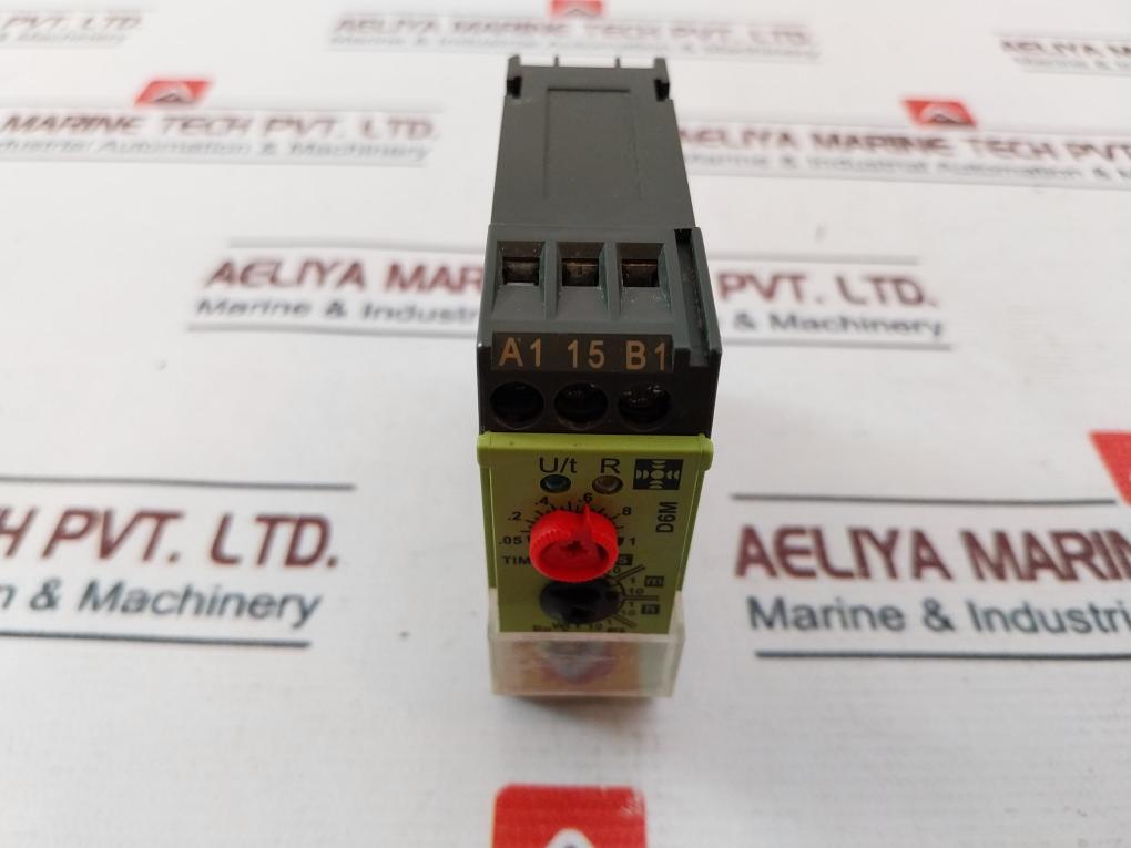 Tele D6M Multifunction Timer 12-240V Awg 20-14 8A 250V 2000Va