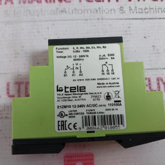 Tele E1Zm10 Multi Function Timer Relay 12-240V Ac/Dc 50/60Hz 0.05S - 100H