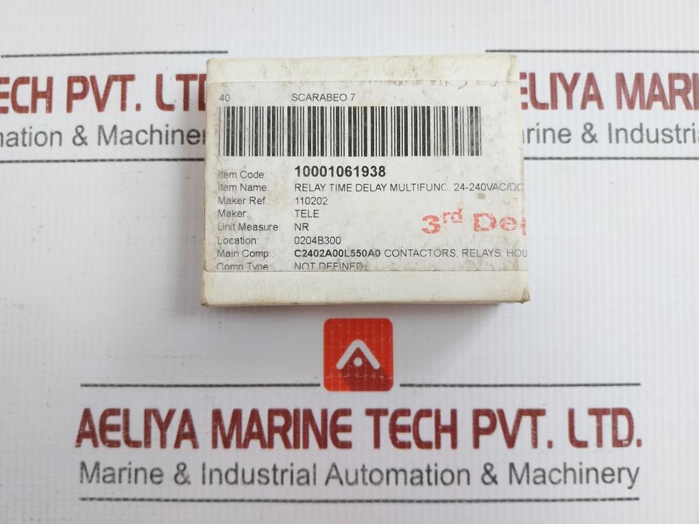 E1Zmq10 4-function Timing Relay 24-240V Ac/Dc Tele
