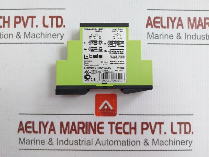 E1Zmq10 4-function Timing Relay 24-240V Ac/Dc Tele