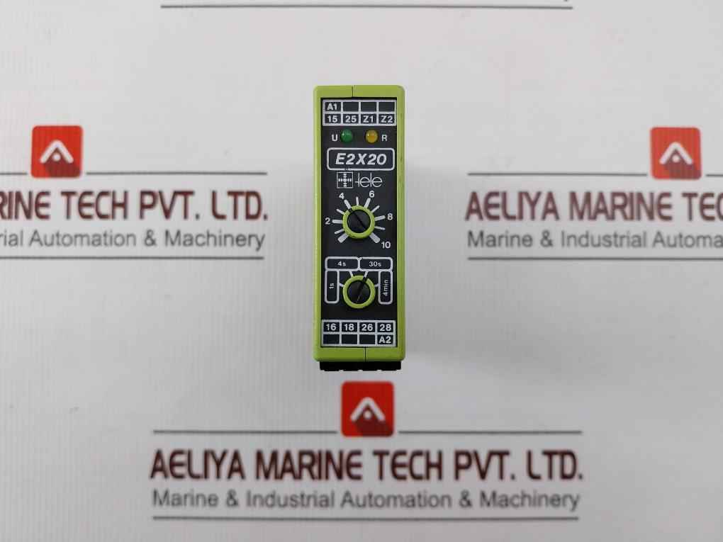 Tele E2x20 Time Delay Relay 5a 250v 50/60hz