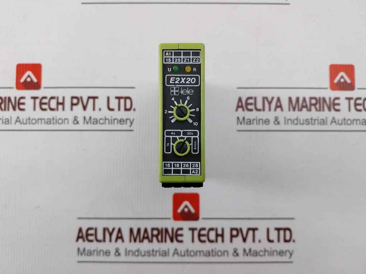 Tele E2x20 Time Delay Relay 5a 250v 50/60hz