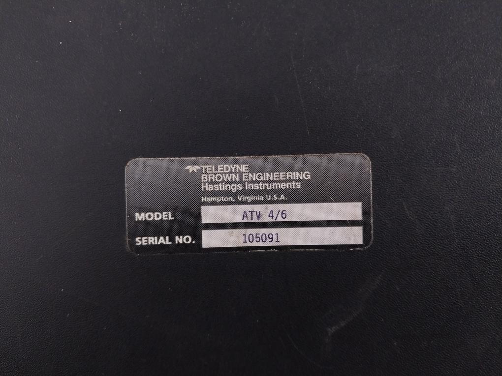 Teledyne Atv 4/6 Portable Vacuum Gauge 402-715