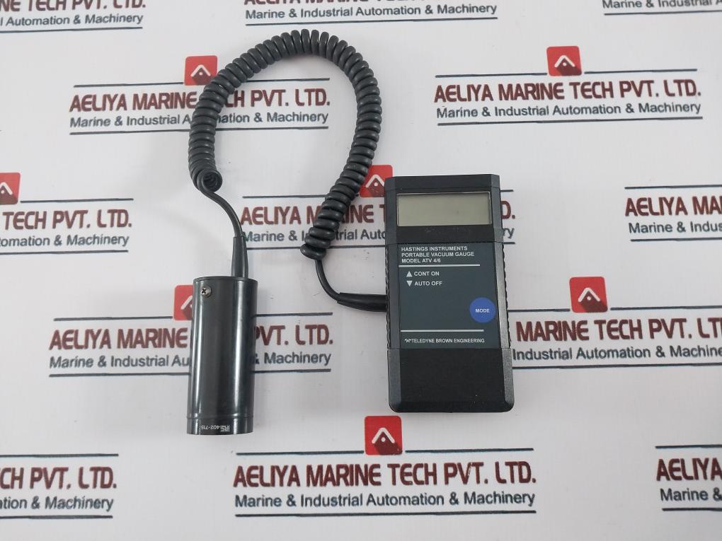 Teledyne Atv 4/6 Portable Vacuum Gauge 402-715